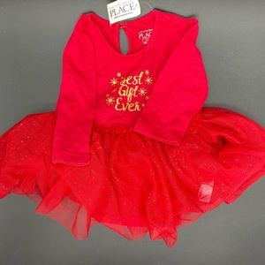 The Children's Place Red Infant Onesie